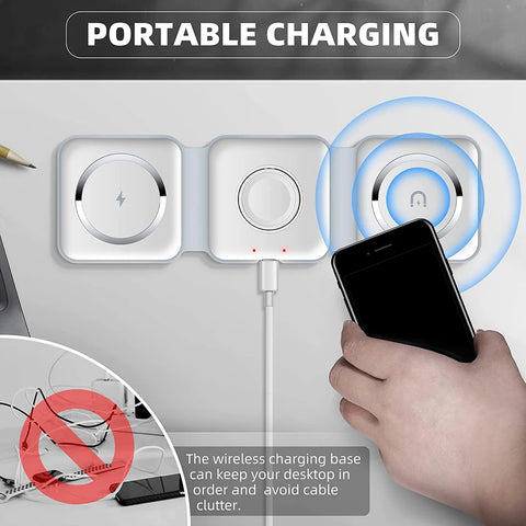 Saudi Deal™ 3-in-1 Wireless Charging Pad
